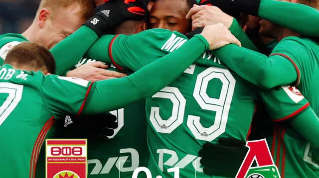 Farfán le dio la victoria al Lokomotiv