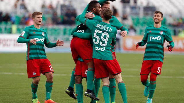 Farfán le dio la victoria al Lokomotiv