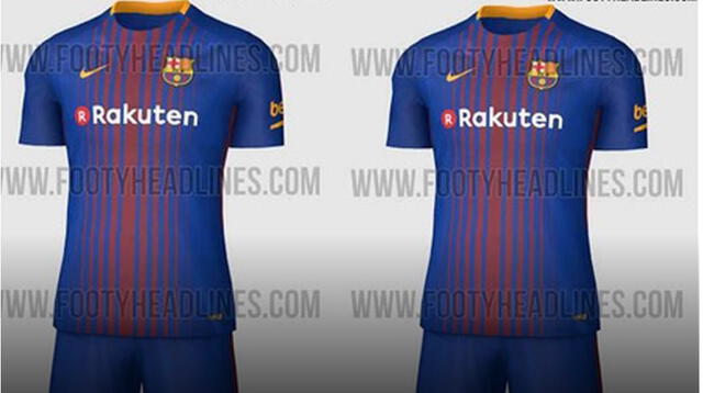 Esta será la nueva camiseta de Barcelona