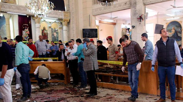 Atentados en iglesias de Egipto dejan al menos 36 muertos | Foto: EFE
