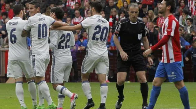 Real Madrid ganó cdramáticamente al Sporting de Gijón