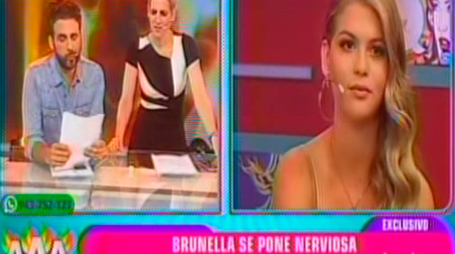 Brunella quedo al descubierto por su mentira sobre Paolo Guerrero
