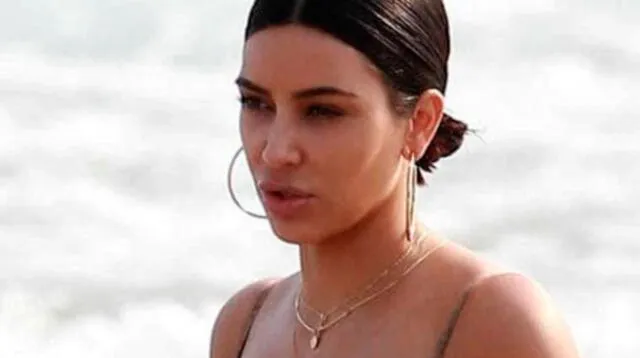 Kim Kardashian conmociona las redes por su cuerpo con celulitis