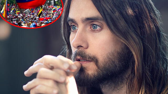 Jared Leto se muestra preocupado por la crisis en Venezuela