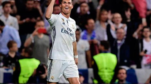 Cristiano Ronaldo fue el autor de los 3 goles en la victoria de los merengues