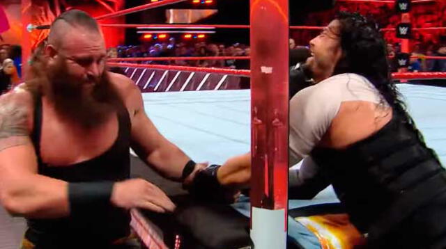 Roman Reigns lesionó a Braun Strowman y no podrá pelear durante dos meses