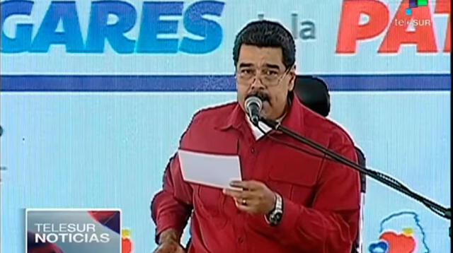 El presidente Nicolás Maduro responsabilizó a opositor Borges por la muerte de ciudadanos venezolanos
