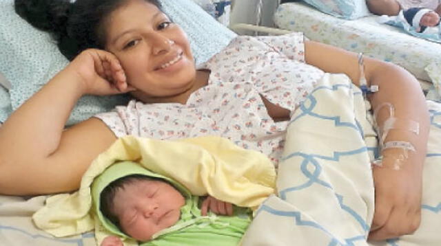 Tres robustos y sanitos bebés nacieron en el Día de la Madre