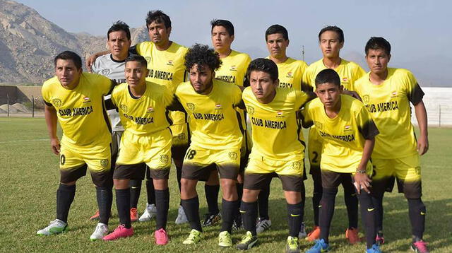 Juvenil Deportivo América participante de la Provincial de la Copa Perú. FOTO: Hincha Pelotas