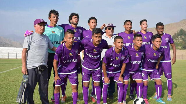 El equipo Social Venus que participa en la etapa Provincial de la Copa Perú. FOTO: Hincha Pelotas