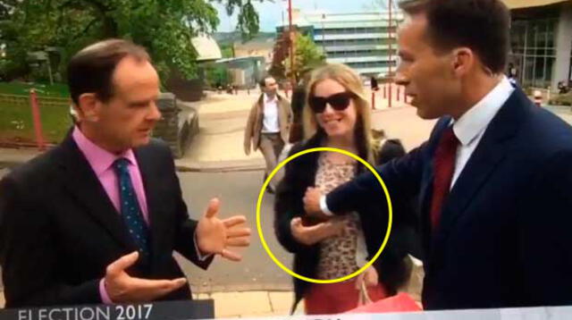Reportero desaparecería de la televisión por tocar seno de mujer en la vía pública