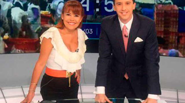 Magaly Medina y Mijael Garrido Lecca ocuparon el primer lugar del rating de los noticieros en la pantalla chica