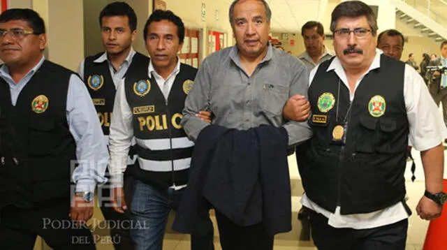 Poder Judicial dictó dos dias de detención preliminar contra ex gobernador del Cusco Jorge Acurio Tito