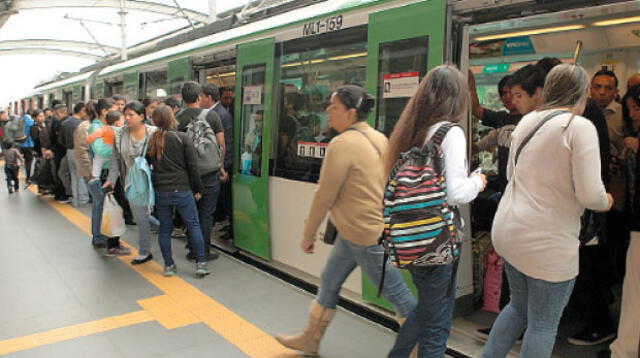 Estaciones del Metro de Lima tienen vigilancia de policía ferroviaria