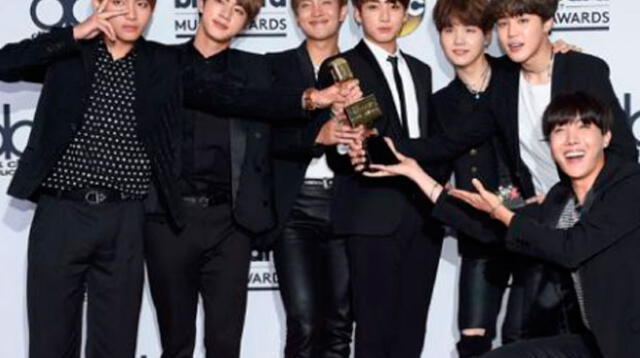 El grupo de K-Pop BTS le ganó a Justin Bieber