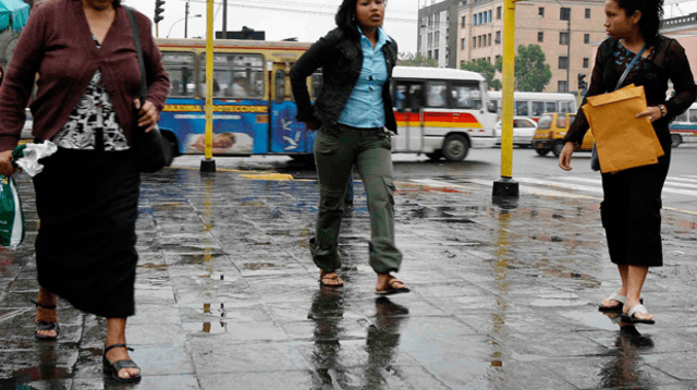 Lima soportará ligeras lluvias este fin de semana en los distritos costeros
