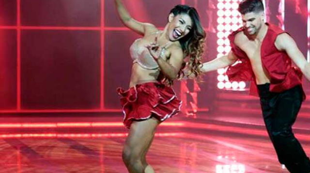 Diana Sánchez mostró profesionalismo en la pista de baile de El Gran Show