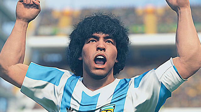 Diego Armando Maradona será el jugador más preferido de PES 2017