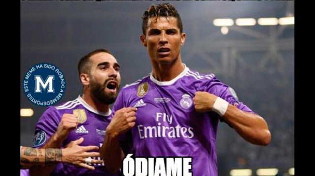 Los mejores 'memes' de Cristiano Ronald en la final de la Champions League