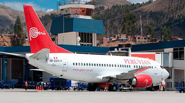 Avión de Peruvian Airlines sufrió percance en Cusco