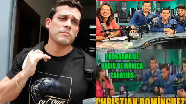 Christian Domínguez fue tildado de “patán” en radio local