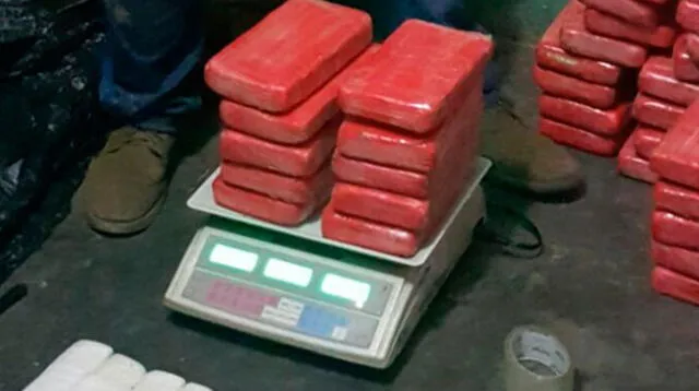 Ministerio Público incautó más de 200 kilos de cocaína en Pasco