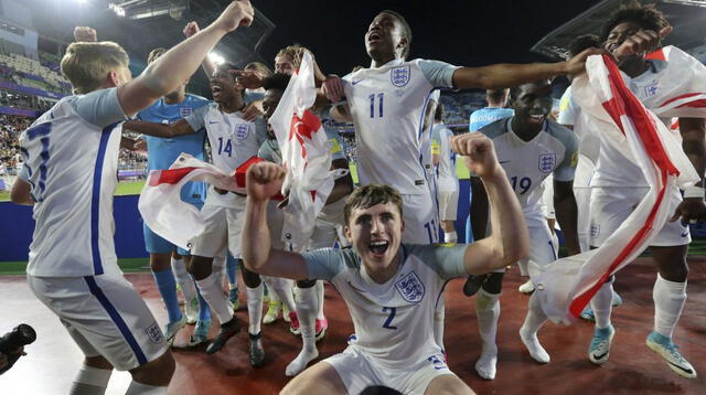 La selección inglesa venció a la aguerrida selección de Venezuela con gol de Dominic Calvert - Lewin 