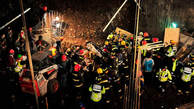 Peruano murió tras derrumbe de edificio 