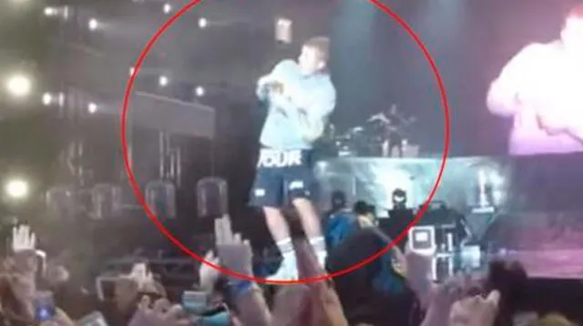 Justin Bieber tuvo accidentado concierto tras negarse a cantar 'Despacito'