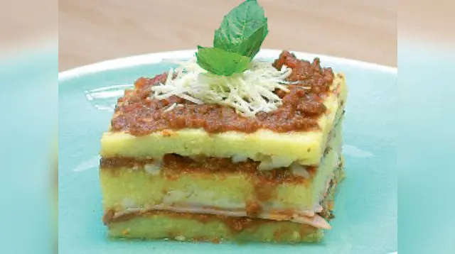 Polenta al horno