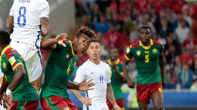 Chile venció 2-0 a su similar de Camerún en la Copa Confederaciones 2017