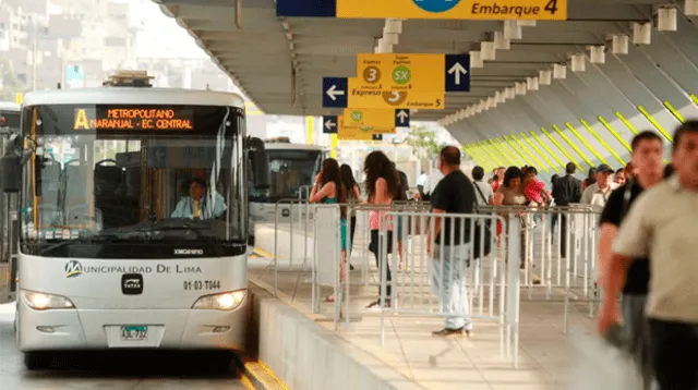Usuarios de Metropolitano se ven afectados por cambio de rutas