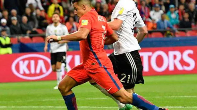 Alemania y Chile empataron 1-1 en el Arena Kazán