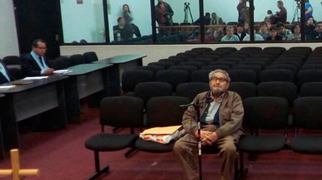 El cabecilla de Sendero Luminoso, Abimael Guzmán no declaró ante el Poder Judicial 