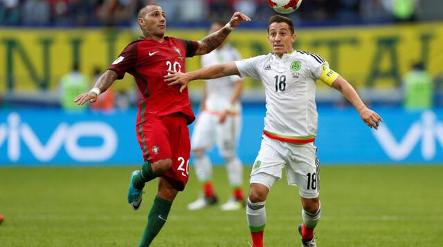 México y Portugal se enfrentarán por el tercer lugar en la Copa Confederaciones Rusia 2017