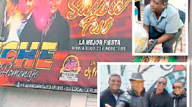 Se presentaron en diversos lugares del Perú como integrantes del conocido grupo de salsa
