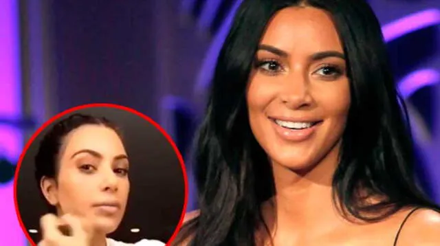 Kim Kardashian te enseña cómo maquillarse en 5 minutos