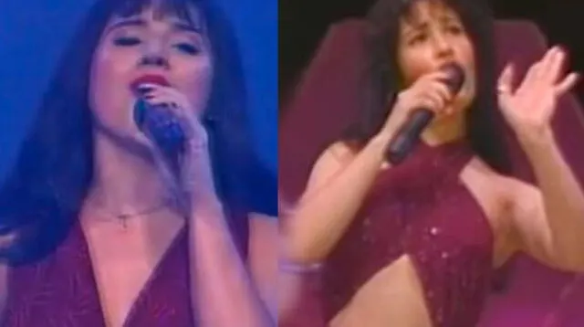 Yahaira Plasencia sorprende con su voz al interpretar a Selena