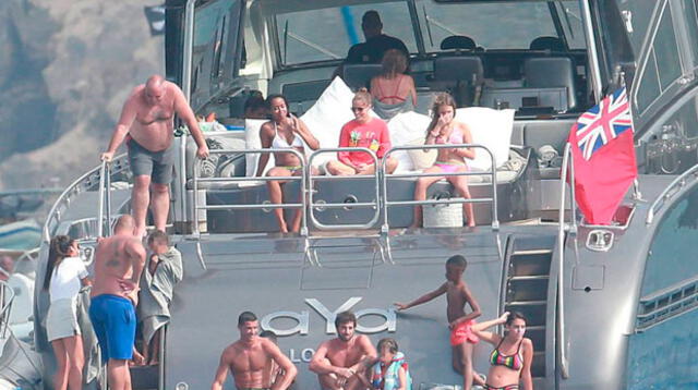 Cristiano Ronaldo se vio sorprendido cuando aparecieron los agentes armados de Aduanas