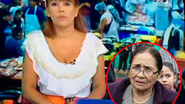 Magaly Medina se conmueve con las lágrimas de madre de Ollanta Humala y le revela un secreto