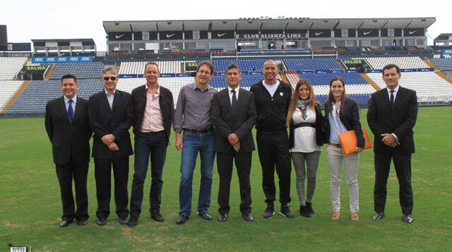 Trezeguet visitó a Alianza Lima