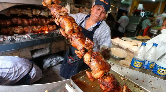 El delicioso 'Pollo a la Brasa' será consumido hoy en todo el Perú
