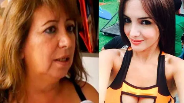 Rosángela Espinoza saca cara por su madre