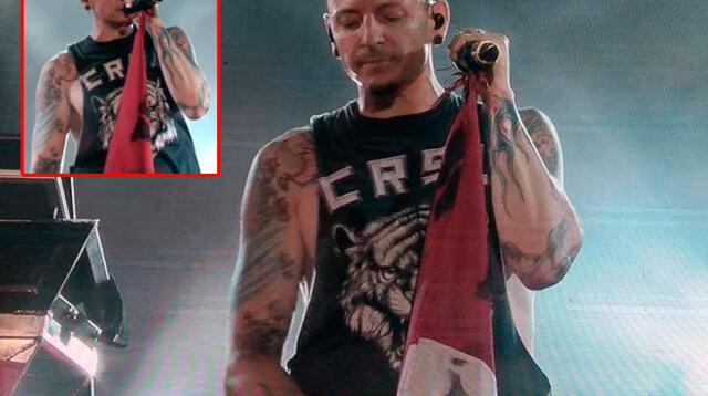 Chester Bennington y Linkin Park por primera vez en el Perú