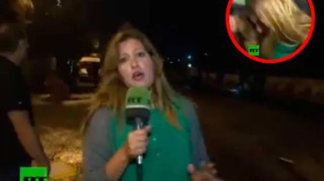 Reportera fue agredida por policía en Israel y difunde su video por Facebook