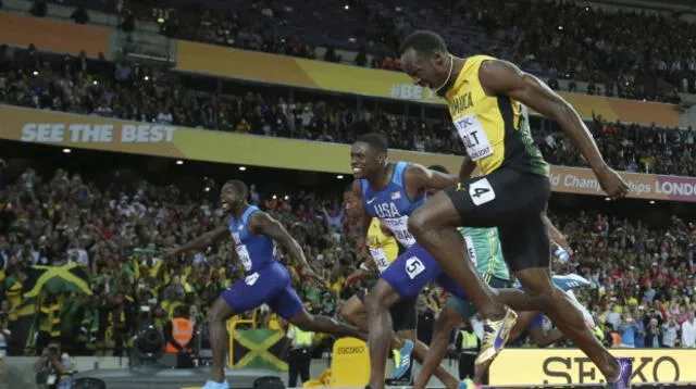 Bolt perdió su última carrera de los 100 metros