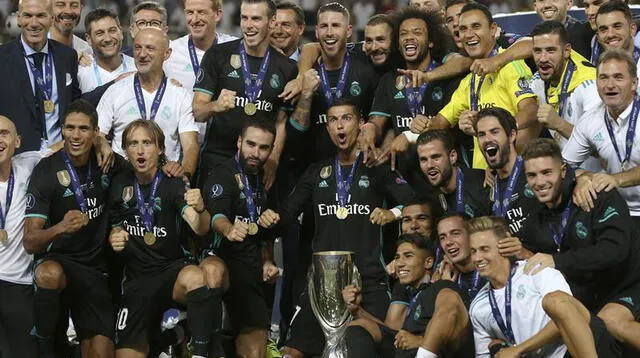 El Madrid celebra su nuevo título