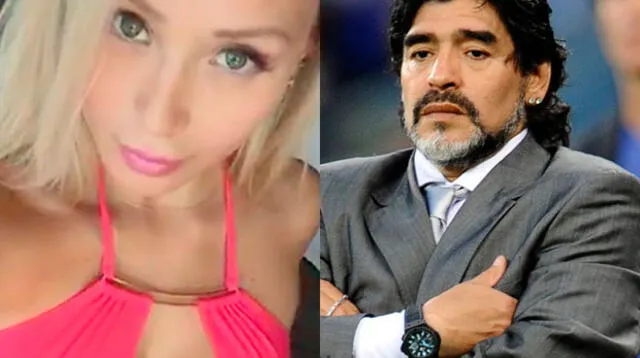Esta conejita tuvo una peculiar forma de criticar a Maradona