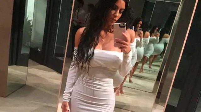 Kim Kardashian comparte atrevida fotografía y asegura que quiere un hijo más