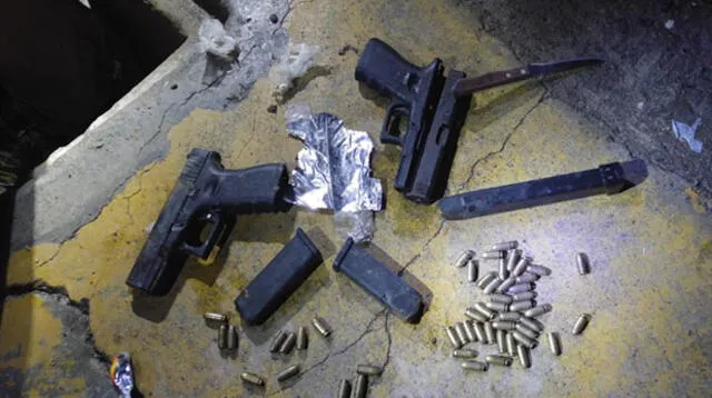 Personal del INPE encontró armas y municiones en penal del Callao
